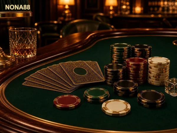 Gambar Lobby nona88 yang menampilkan akses menuju berbagai kategori permainan